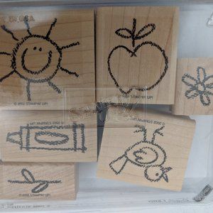 Stampin' Up Crayon Cuties Retired